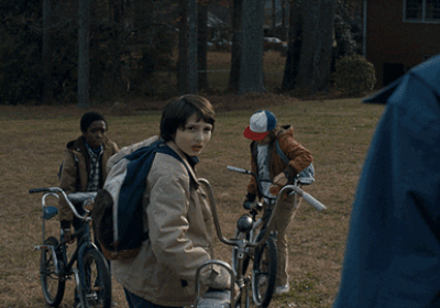 GIF de la série Stranger Things