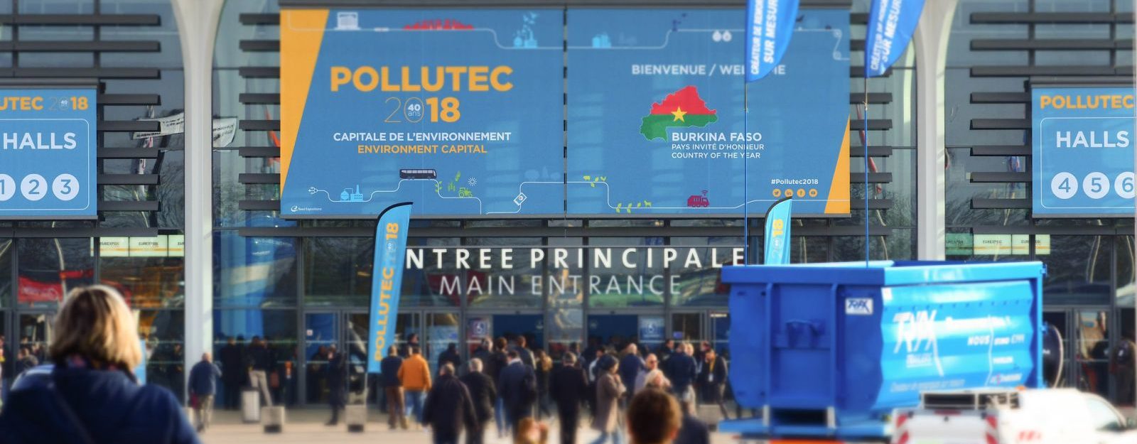 Photo du salon Pollutec