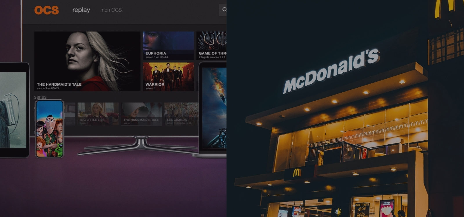 McDonald’s et OCS : deux poids, deux mesures McDonald’s et OCS : deux poids, deux mesures